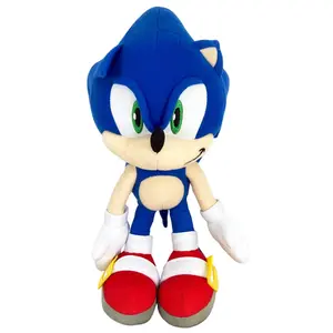 Sonic The Hedgehog - Sonic The Hedgehog Moveable Plush 10"H