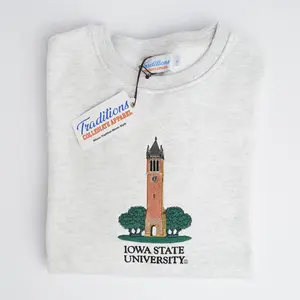 Iowa State Crewneck, Embroidered Sweatshirt
