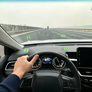 2PCS Arrow Stickers for Cars,Glows in the Dark Garage Parking Aid Stickers for New Driver,Position Marker Automotive Decals Car Accessories for Inside,Door,Rearview,Front End