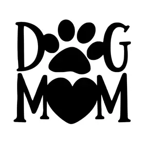 Dog Mom Decal
