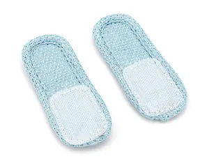 Unicorn & Blue Penguin Strap Extender – Sparkly Blue V2 | ikiki Toddler Shoe Extender
