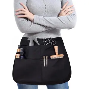 SupplyMaid Waterproof Hair Stylist Apron with 5 Pockets