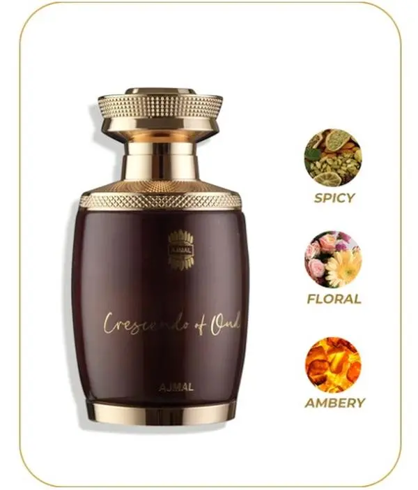 CRESCENDO OF OUD For Men and Women by Ajmal