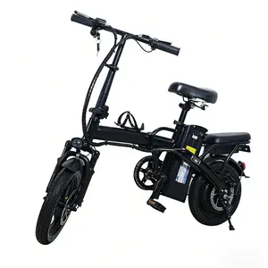 S6 48V 15Ah Folding Electric Bike | 3-Speed | 22MPH |Pure electric range: 12 miles| Pedal-assist range: over 19 miles|Urban Commuter