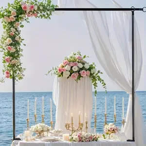 Adjustable Iron Desktop Stand with Clip – Balloon Arch Frame Kit for Birthdays, Weddings & Party Decorations