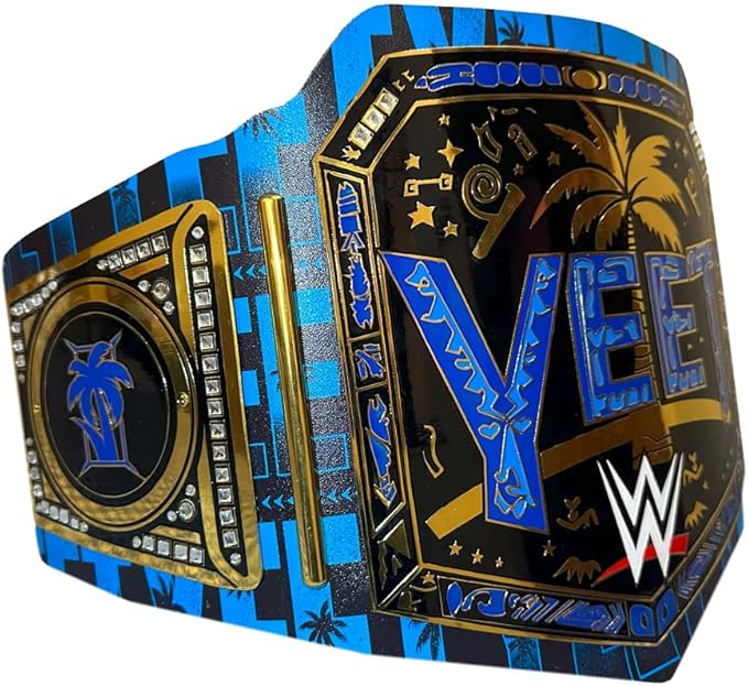 YEET Heavyweight Championship Wrestling Title Replica Belt Brass Adult Collectible 4MM Size