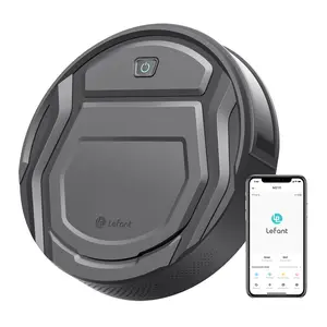 Lefant M210 Pro Robot Vacuum Cleaner, 2200Pa Strong Suction, WiFi/App/Alexa Control, Slim Self-Charging Robotic Vacuum for Pet Hair, Hard Floor & Low Carpet, Quiet, 120Min Runtime