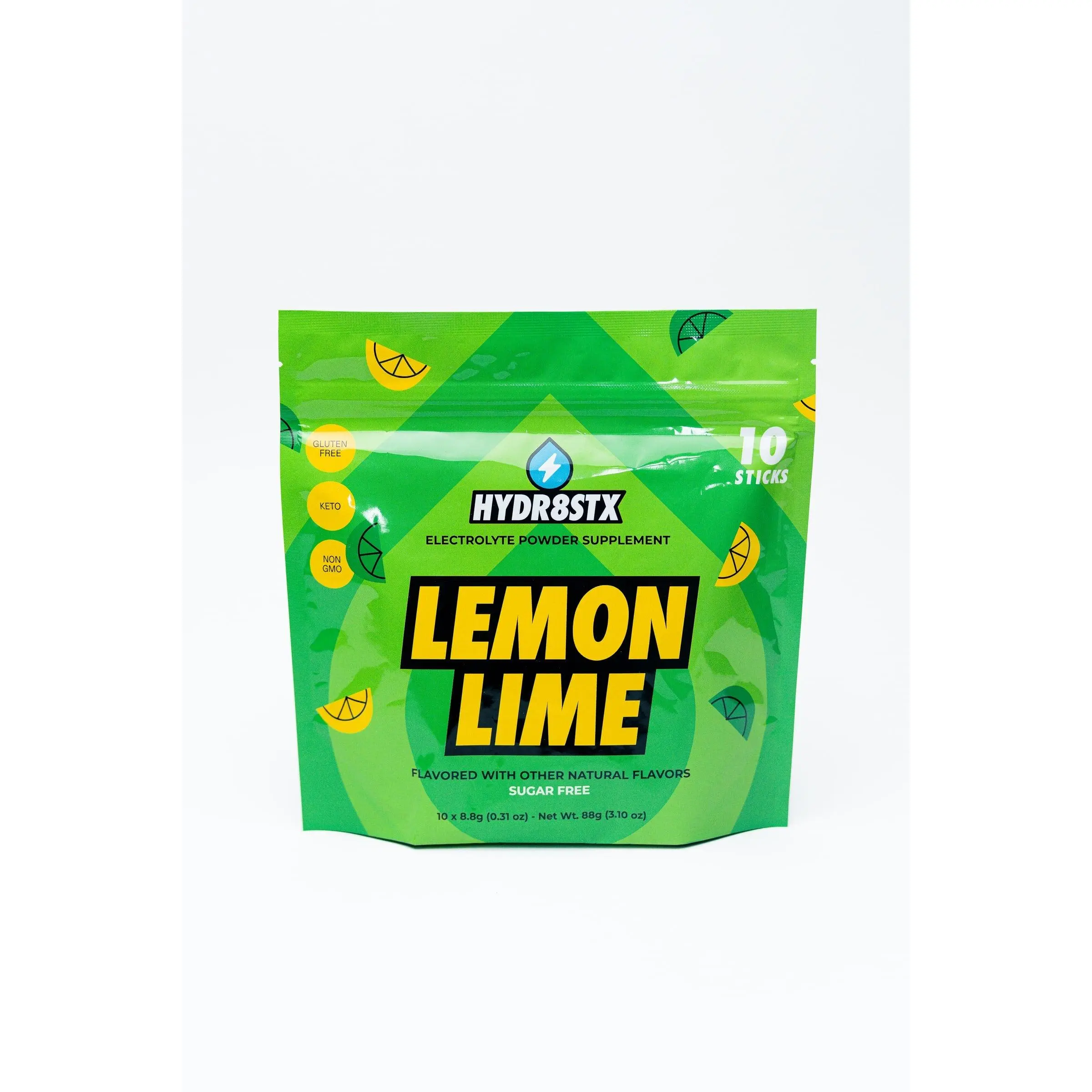 Hydr8Stx 10-Stick Pouch (Lemon Lime)