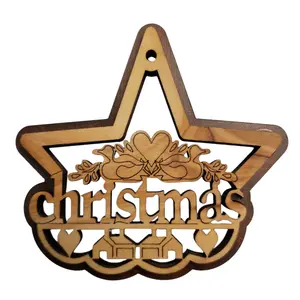 Olive Wood Ornaments from the Holy Land