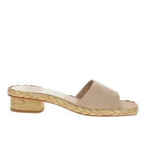 Dolce Vita Womens Dixi Slide Casual Sandals Casual Low Heel 1-2" - Beige