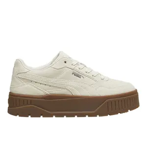 PUMA Womens Karmen Ii Idol Sd Lace Up Sneakers Shoes Casual - Off White