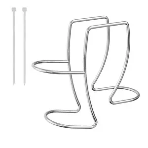 Washing Machine Drain Hose Holder, Adjustable Drain Hose Holder Clamp Hook Hose Guide Clip Fits All Drain Hose