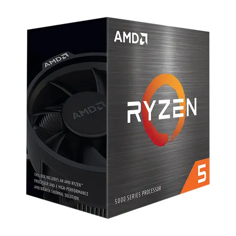 AMD Ryzen 5 5500 - Ryzen 5 5000 Series Cezanne (Zen 3) 6-Core 3.6 GHz Socket AM4 65W No Integrated Graphics Desktop CPU Processor - 100-100000457BOX