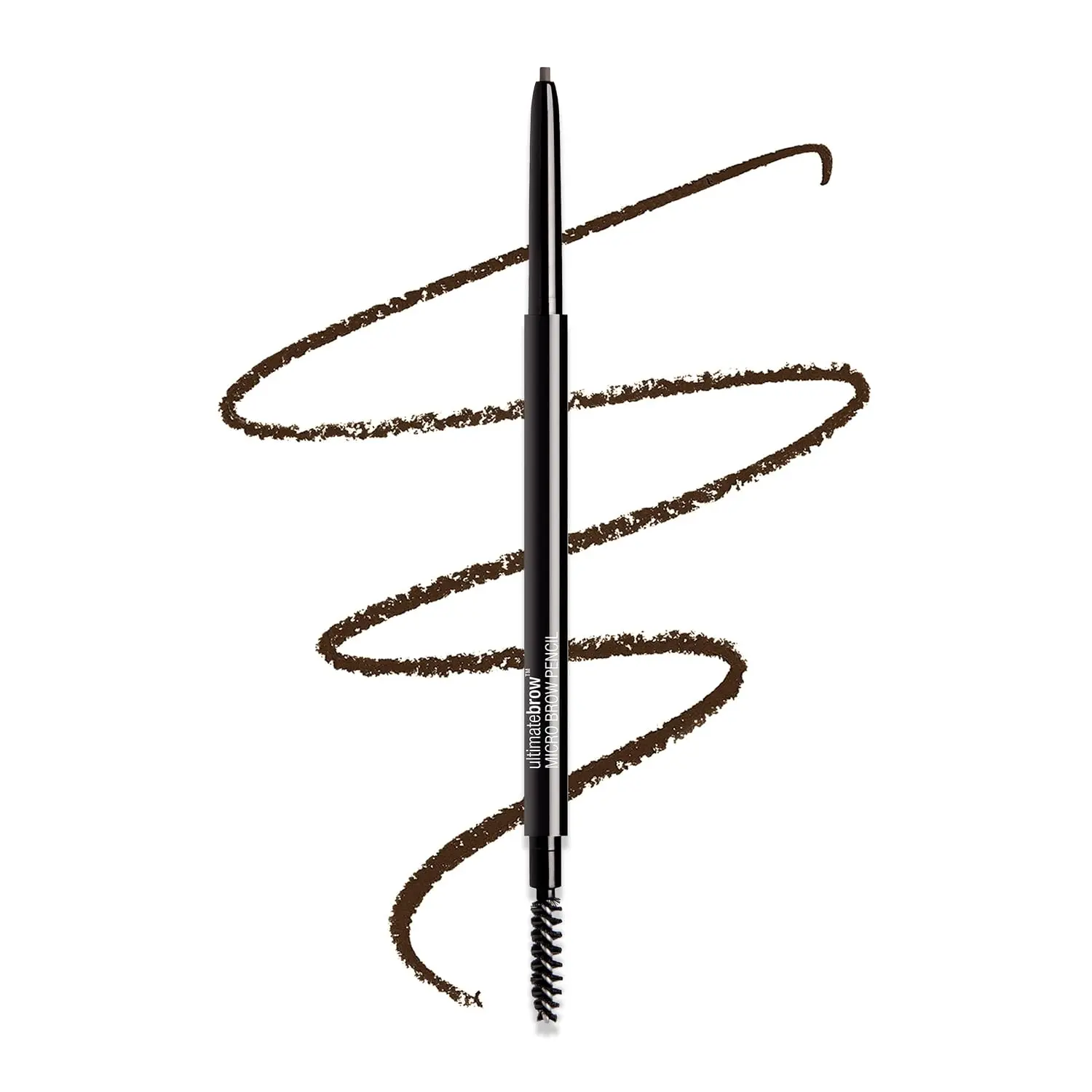 Ultimate Brow Micro Eyebrow Retractable Pencil, Dark Brown, Ultra Fine 1.5mm Tip, Draws Tiny Brow Hairs