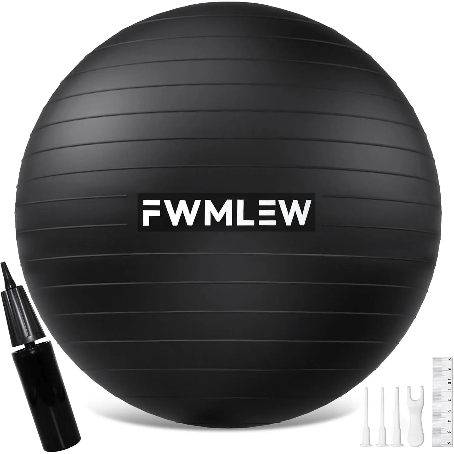 Extra Thick Anti Burst Exercise Yoga Ball, Heavy Duty Stability Gym Ball with Pump for Pregnancy Fitness