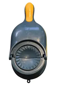 Dumpling Maker Empanada Press Handheld Pastry Crimper Mold Blue Plastic Foldable