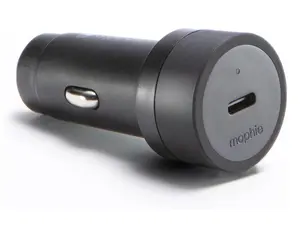 Mophie 30W USB-C Car Charger - Fast Charging UBC-C PD Port, Universal AUX Compatibility, LED Indicator
