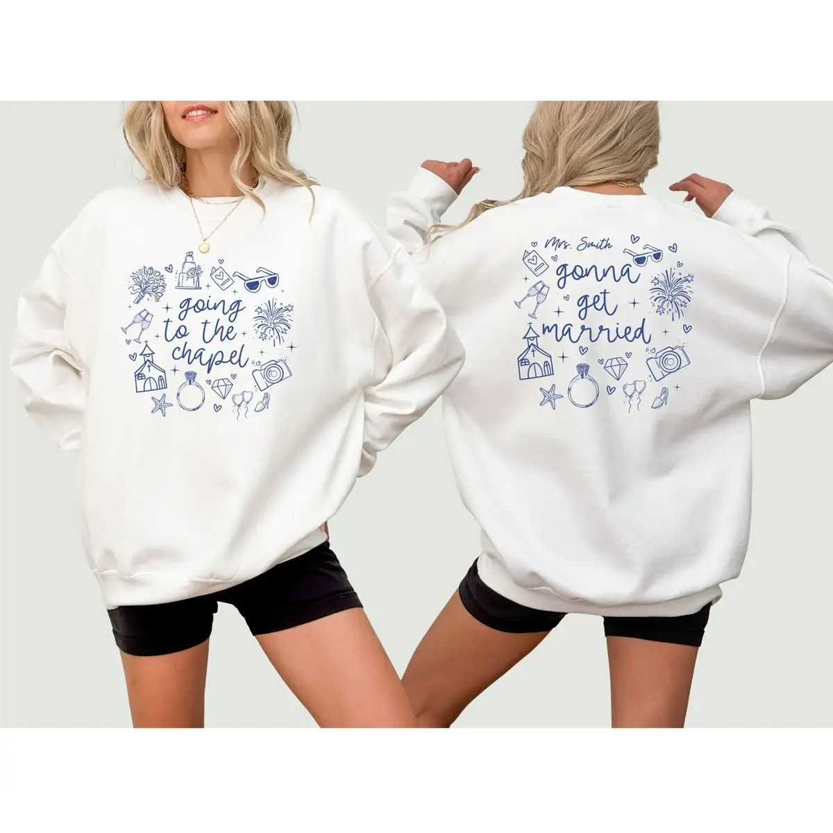 Going To The Chapel Future Mrs Sweatshirt, Custom Bride Hoodie, Engagement Sweatshirts, Getting Married Sweatshirt, Engagement Gifts