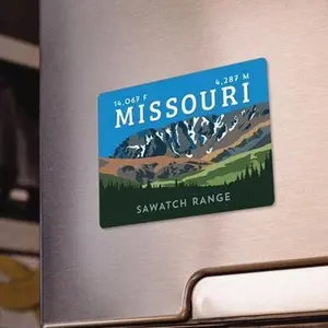 Missouri Mountain Colorado 14er Magnet