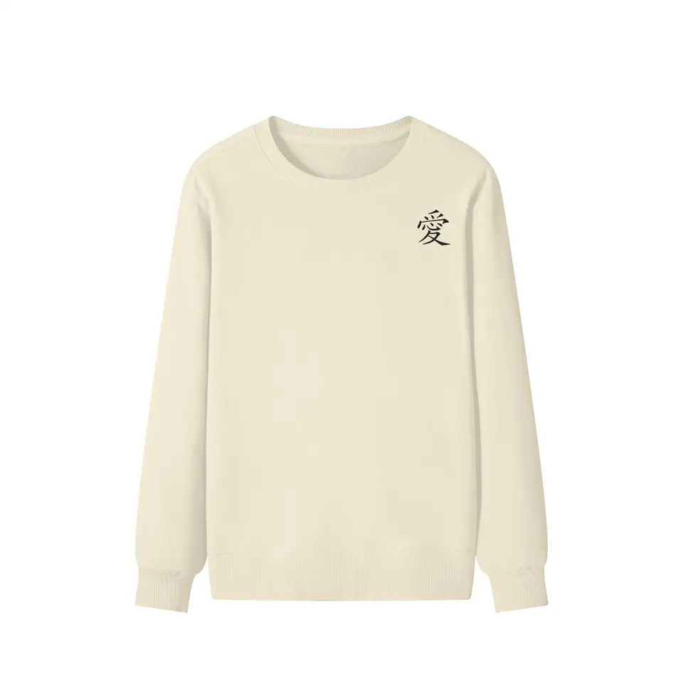Alpha Classic Sweater - 300 GSM Classic Fit Soft Fabric, Versatile Design for Everyday Wear