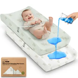 2-Pack Isla [Protect+] Waterproof Changing Pad Covers