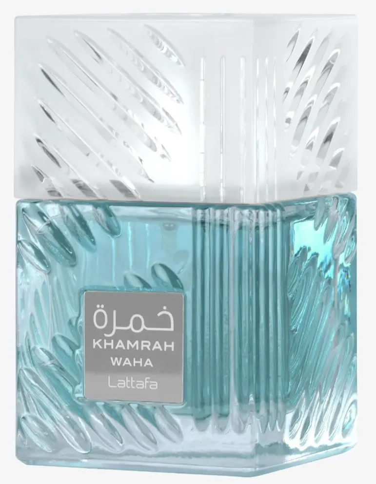 Lattafa USA Khamraha Waha Fragrance - Refreshing Blue Bottle Perfume for Men & Women