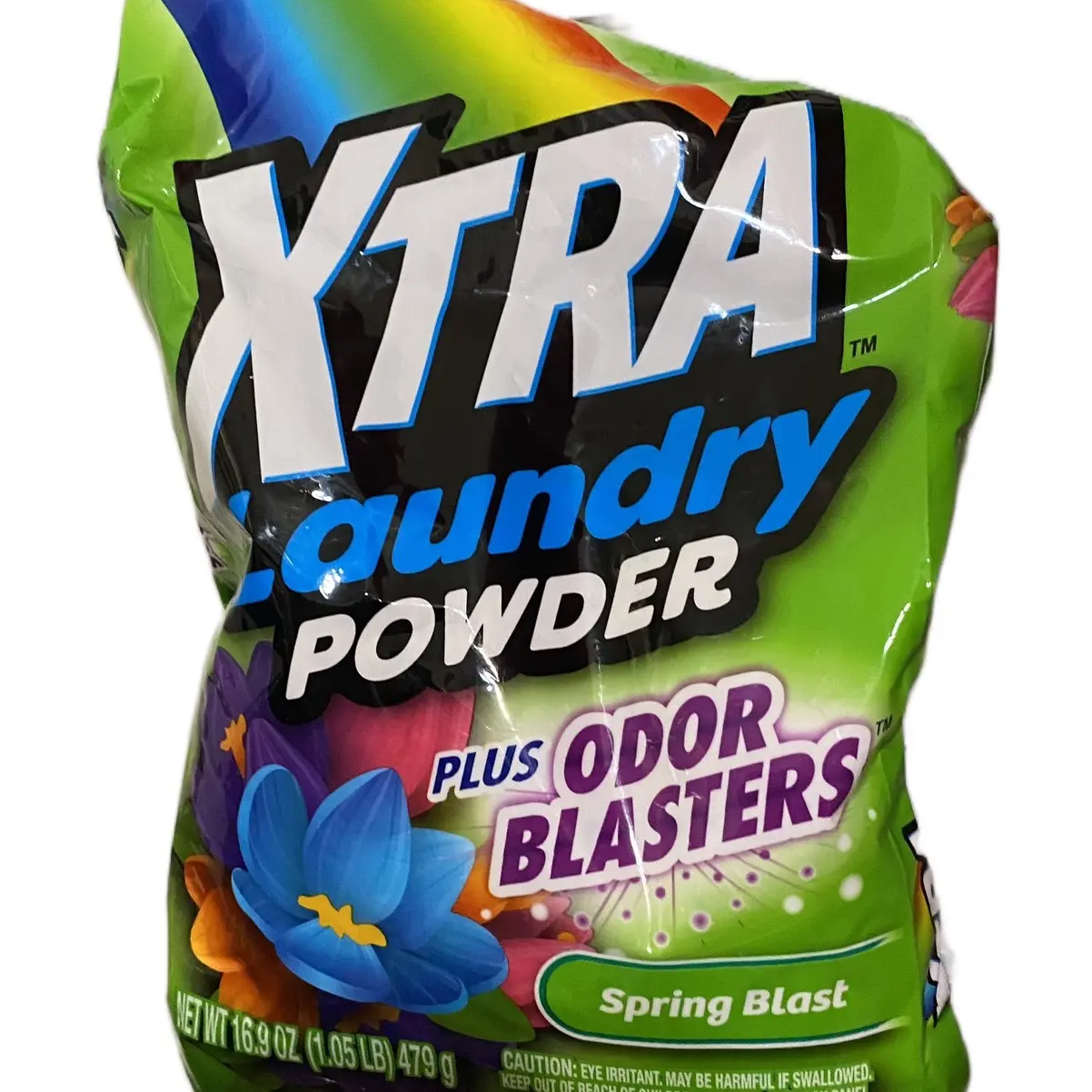 Xtra laundry Powder Spring Blast with odor blasters Xtra laundry Powder Spring Blast with odor blasters