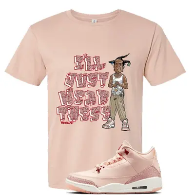 Graphic Tees Rust Pink Jordan Shirt Air Jordan Retro Treat