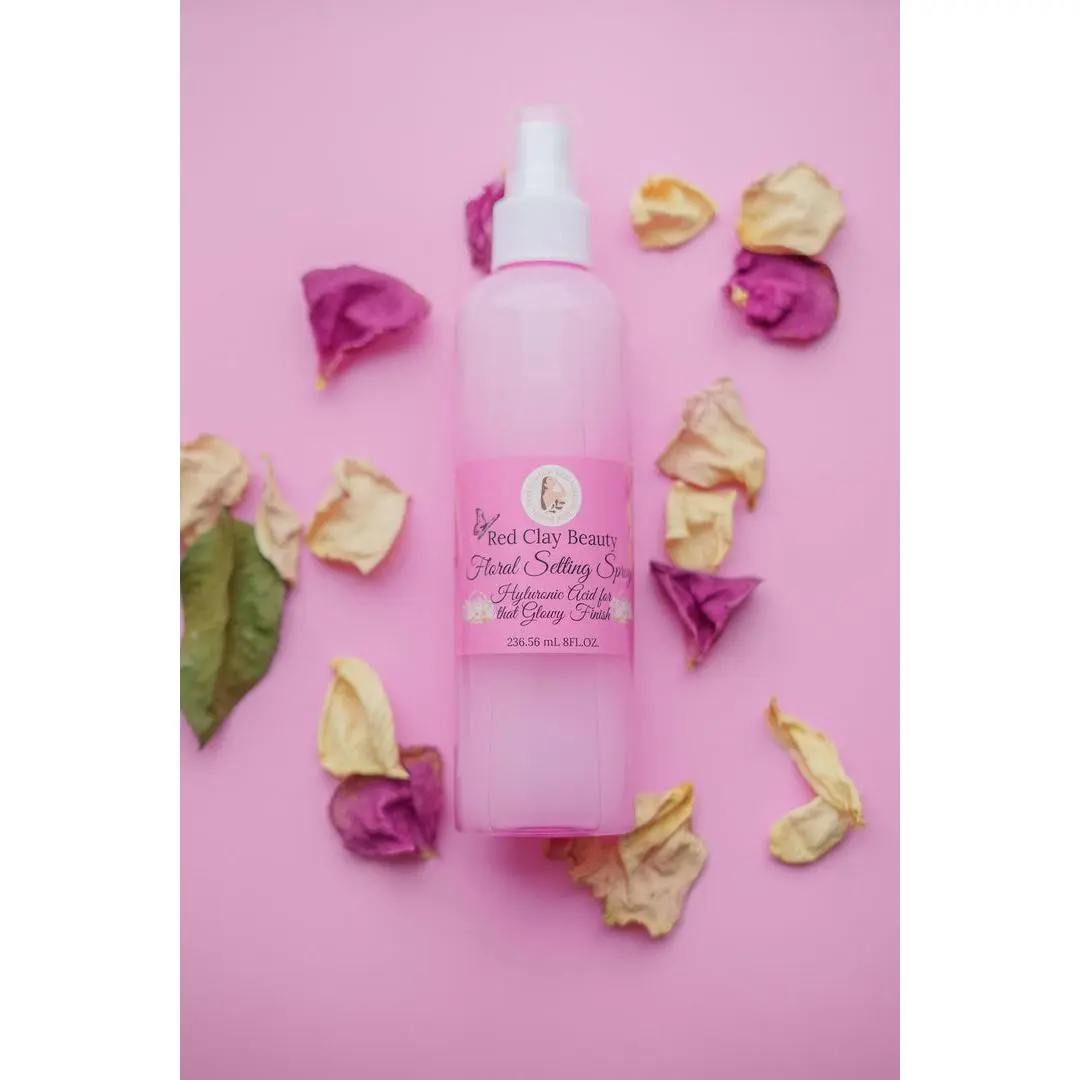 All Day Makeup Setting Spray Hyaluronic Hydrate Hydrating Moisturizer Water Proof Aloe Flower Glossy Lightweight