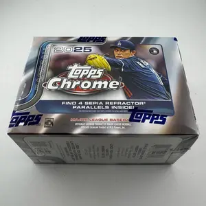 2025 Topps Chrome Baseball 7-Pack Blaster Box