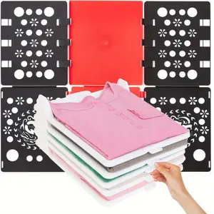 Folding Board - Durable Plastic Laundry Folding Rack with Ergonomic Design and Alignment Guide, Available in Multiple Colors for Adults, Quick and Easy Clothing Folding, Laundry Accessories, Clothing Organization, Functional Design, Household Items
