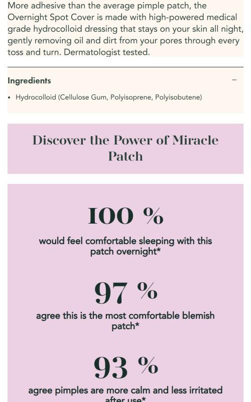 Overnight Spot Cover