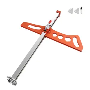 Heavy Duty Drywall Cutting Tool, 1.5 to 60cm Foldable Sheetrock Cutter, Suitable for Gypsum Boards with Thicknesses of 1/4 "&3/8"&1/2 "