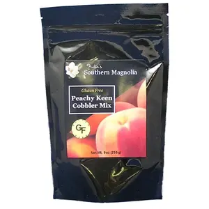 Julia's Pantry SM105 Gluten Free Peach Cobbler Mix 9oz- Pack of 4