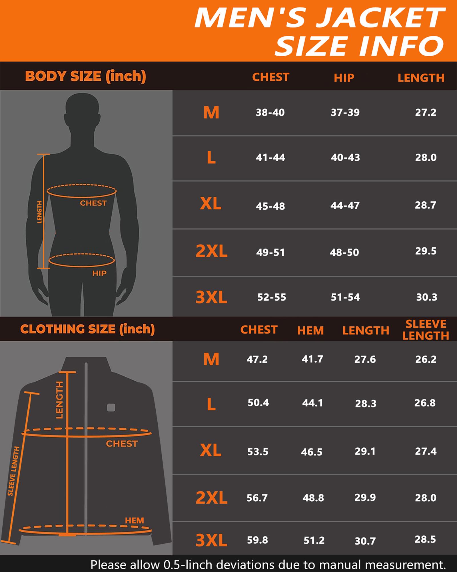 men's Outdoor Ski Heated Winter Jacket with Power Bank, Fashion Thermal Coat, Perfect Gift for Thanksgiving, Christmas & Spring Festival