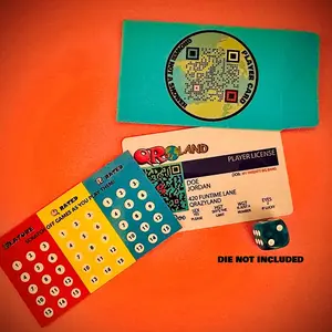 QRazy Land...Player's Card