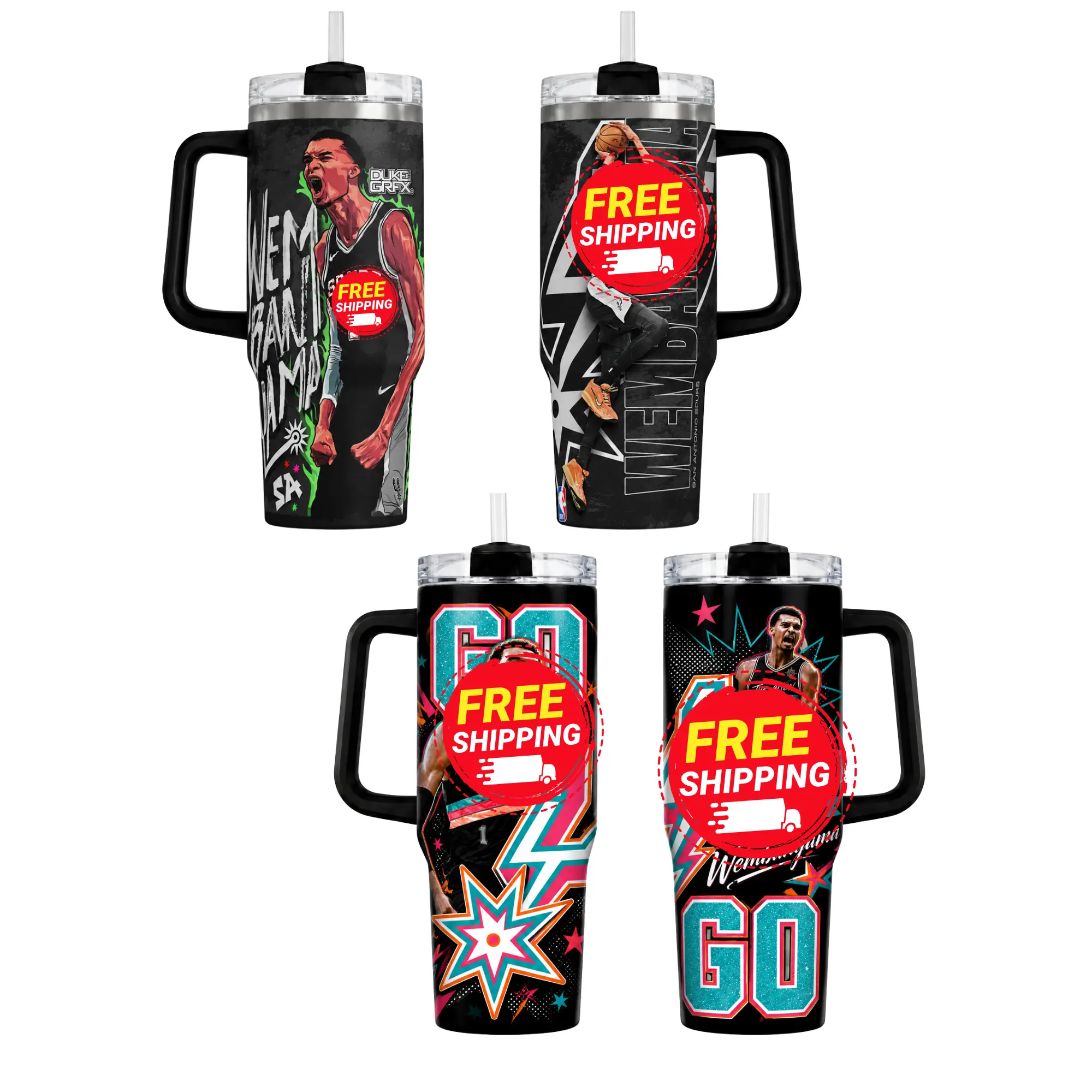 webanyama 40oz insulated mug with handle and straw, basketball travel mug, large capacity insulated mug, fan gift, sports drink mug, double-walled vacuum insulated mug for hot and cold drinks.