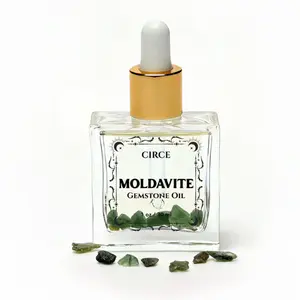 Moldavite Ritual Oil – Manifestation & Spiritual Transformation | 1 oz