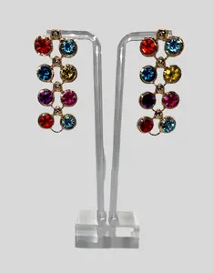 Connect The Dots Drop Earrings