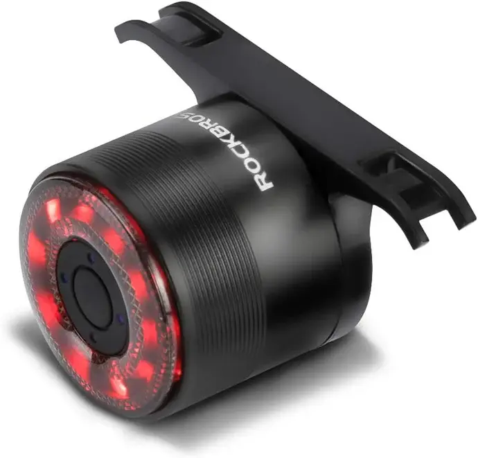 ROCKBROS Q1 LED Bike Tail Light - Rechargeable, Waterproof, Bike Lights for Night Riding with Enhanced Night Visibility