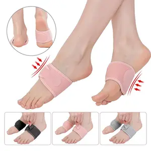 Front Foot Support Foot Pad Flat Foot Collapse Arch Bandage Insole Sports Invisible Shock Absorption Flat Foot Pad adjustable wrap men big toe