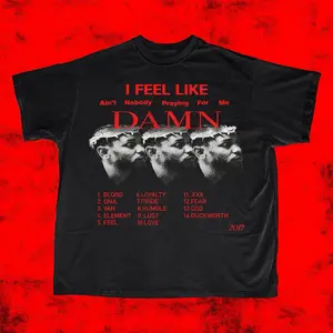 Kendrick Damn Unisex Cotton Rap T Shirt
