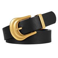 A-black/Gold Buckle