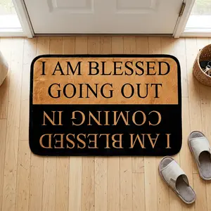 Letter Pattern Door Mat, Water-Absorbent Entrance Rug, Decorative Carpet for Living Room or Bedroom, Home Decor Rugs#TOP PICKS