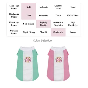 🐾 Puppy spring-summer fly-sleeve: cute prints, light, breathable-great for Schnauzers, Bichons!💖