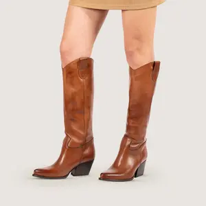 Russell Texan Boots (Cognac)