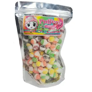 Super Sour Puffed Frittles - Freeze Dried Tangy  Candy