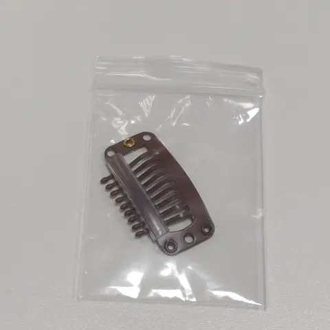 Durable Metal Hairpiece Replacement Clip for Extensions - Standard Snap-In Type, Secure Grip, Easy Blending Hair Style Accessory, Seamless Fit, Intact Hold, Everyday Wear for Stocking Up on Backups