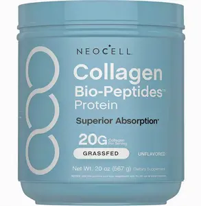 NeoCell Collagen Peptides Powder 20oz - Grassfed Protein Supplement DT- Advanced with 18 Essential Amino Acids