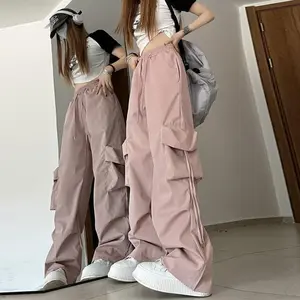Women's Draped, Floor-Length Pants